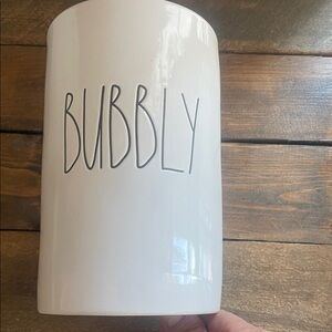 Rae Dunn White 'Bubbly' Wine Chiller